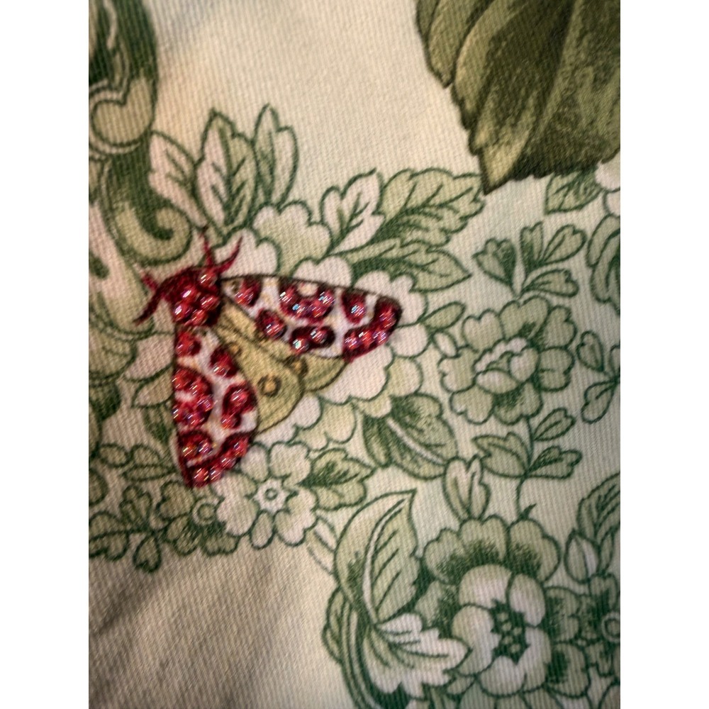 Talbots Floral Botanical V-Neck Sleeveless Shift Dress Size 10 Garden party - Picture 5 of 8